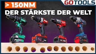 Monster test! The strongest cordless screwdrivers over 150 NM in comparison! Including raffle