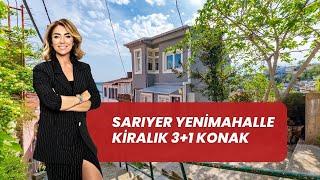 Sarıyer Yenimahalle' de Boğaz Manzaralı Kiralık Villa