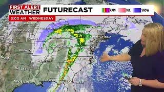 Janna's Wednesday Forecast - Tracking a Soaking Rain for the Evening