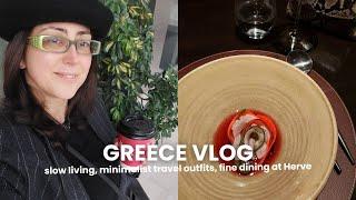 5AM DIARIES: Slow Living in Athens  Minimalist Outfits, Michelin Star Dining & Greek Market Finds