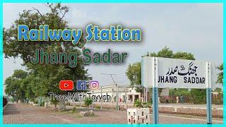 Railway Station Jhang Sadar | Road View | Raining Day | Jhang | Travel With Tayyab