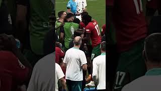 Portugal Players Supporting🫂 Ronaldo While Cryingfor penalty miss vs slovenia - Euro 2024