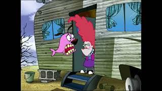 Courage the Cowardly Dog - Courage talks like a maniac (But, it gets Earraped)