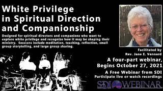 White Privilege in Spiritual Direction and Companionship