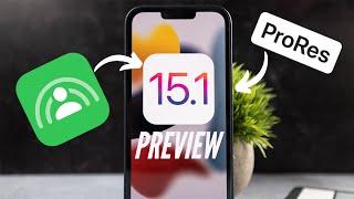 iOS 15.1 Official Release Preview!