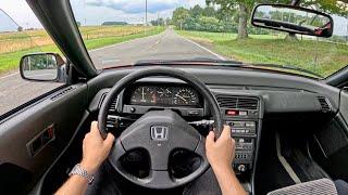 1988 Honda CRX Si - POV Driving Impressions