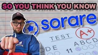 How Well Do You Know Sorare? Take Our Quiz and Find Out!