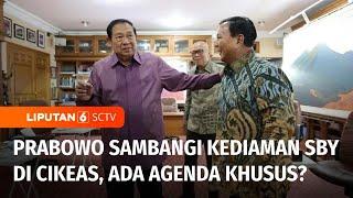 Setelah Bertemu Jokowi, Prabowo Sowan ke SBY di Cikeas | Liputa 6