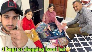 Dulhan ki shopping he complete nhi horahi | Basil ki winter shopping bhi karli mall se