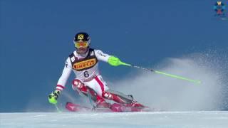 Men's Slalom Race 1 2017 FIS Alpine World Ski Championships, St. Moritz