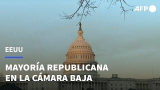 Los republicanos toman el control de la Cámara de Representantes de EEUU | AFP