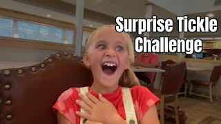 Tickle Challenge - Surprise Unexpected Places!!