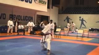 Alejandro Astudillo Ao Kata Kururunfa vs David Gaona Aka Kata Suparimpei