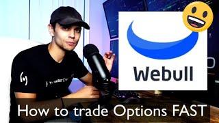 Options Scalping on Webull. Trade FAST (LIVE example)