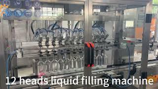 12 heads Liquid Filling Machine ,Automatic oil Filling Machine , syrup filling machine