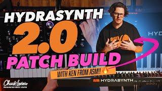 Hydrasynth 2.0 does what?!! Quick Patch build with Ken from ASM