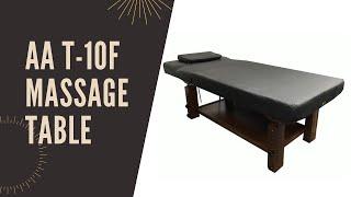 AA T-10F series Durable Anti-scratch wood frame Massage table