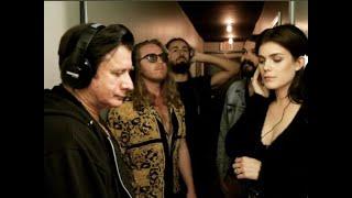 Steve Perry tracking group vocals with LEVARA for “Chameleon”