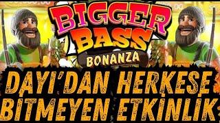 BİGGER BASS BONANZA I İYİ BAŞLADIMIZ OYUNDA DAYI BİZE YANLIŞ YAPTI#biggerbassbonanza10x