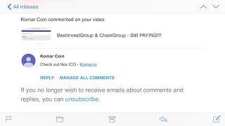 Komar - VERY SKEPTICAL - Lending Program/Escrow Coin