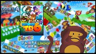 Playing EVERY SINGLE Bloons game in the Franchise