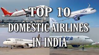 Top 10 Domestic Airlines in India| Airlines | Top Ten | Lets Know Something