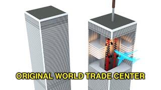 Inside Twin Tower's Structure and the 911 Attack -  Original World Trade Center