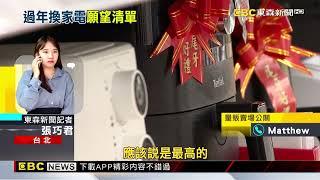 年假倒數3週！ 年終怎麼花？ 民眾挑家電「首選電視」 @newsebc