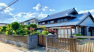 4K Japan Walk - Japanese Countryside Village | Neighborhood Walking Tour in Suburban Nagoya