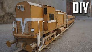 Incredible Cardboard Train (Learn How to Make Toy Train)  | DIY Channel