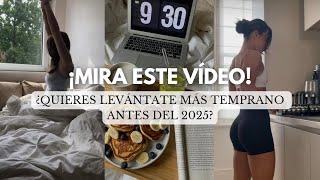 Cómo DESPERTAR TEMPRANO sin SUEÑO y con ENERGÍA (MOTIVACIÓN ANTES DE 2025)Jessi franquet