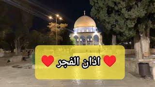 اذان الفجر من المسجد الاقصى المبارك يرفعه الشيخ زهير الصباح | الثلاثاء 19-11-2024م