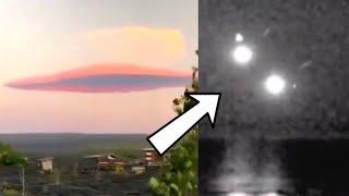 Wow, is that a spaceship? Dozens of UFOs have been spotted off the coast of New Jersey again