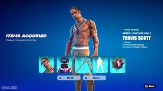 Travis Scott Skin RETURN RELEASE DATE ITEM SHOP in Fortnite Chapter 6 Season 1!