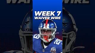 HIGHEST Priority Waiver Wire Adds in Fantasy Football for Week 7 