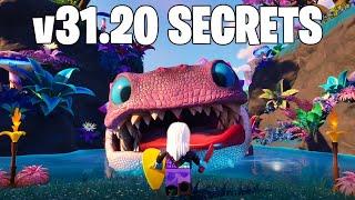 I Found EVERY SECRET UPDATE in Lego Fortnite Lost Isles Update.. (v31.20)