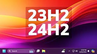 New Windows 11 23H2 + 24H2 Updates on Main Release – New Features (Builds 22631.4112 + 26100.1591)