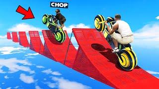 GTA 5 CHOP AND FROSTY PLAY MULTIPLE RAMP PARKOUR