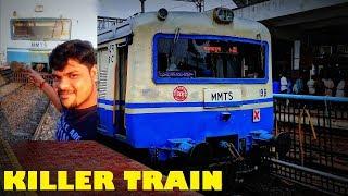 KILLER TRAIN ! Onboard MMTS [HYDERABAD LOCAL TRAIN] Secunderabad to Kacheguda