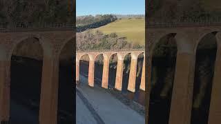 Leaderfoot Viaduct in the Scottish Borders near Melrose.