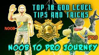 Top 10 Tips And Tricks For PUBG MOBILE | Chinese Tips PUBG | Pro Tips For PUBG MOBILE | Noob To Pro