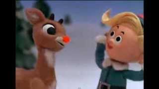 Rudolph the Red-Nosed Reindeer - Burl Ives (Music Video)