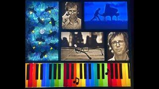 Ben Folds Stained Glass and Lithophanes Lightbox - I call this piece "Fangirl"