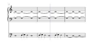 Prelude and fugue for organ n.1,   First Part,  by Robert Haeberlin