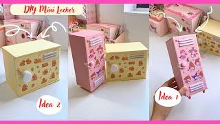 DIY Mini Locker /Ideas/Craft/DIY/Hoài Nanu #diy #craft #tutorial