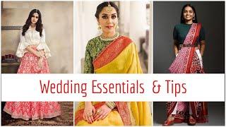 Indian Wedding Essentials for Re-Style & Tips to Mix Match Indian wear 2020