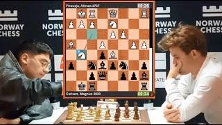  Alireza Firouzja vs Magnus Carlsen | Norway Chess 2024  #magnuscarlsen #alirezafirouzja