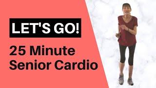 25 Minute ENERGIZING CARDIO For Seniors