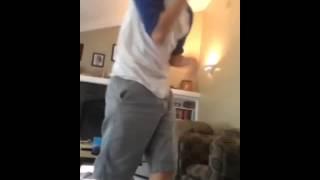 Guy freaks out over siri