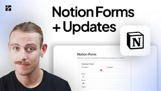 NEW Notion Forms and MORE Updates from Notion